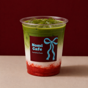 Strawberry Matcha Latte
